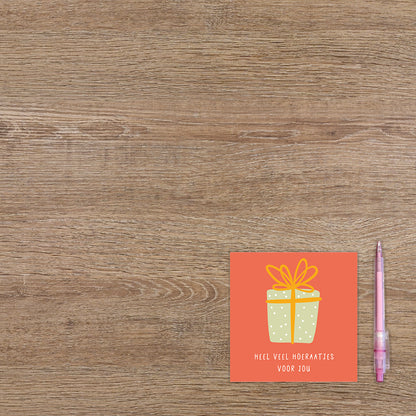 Heel veel hoeraatjes