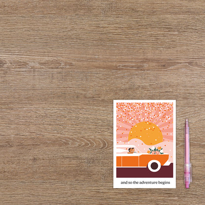 And so the adventures begin