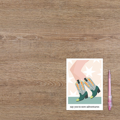 Say yes to new adventures