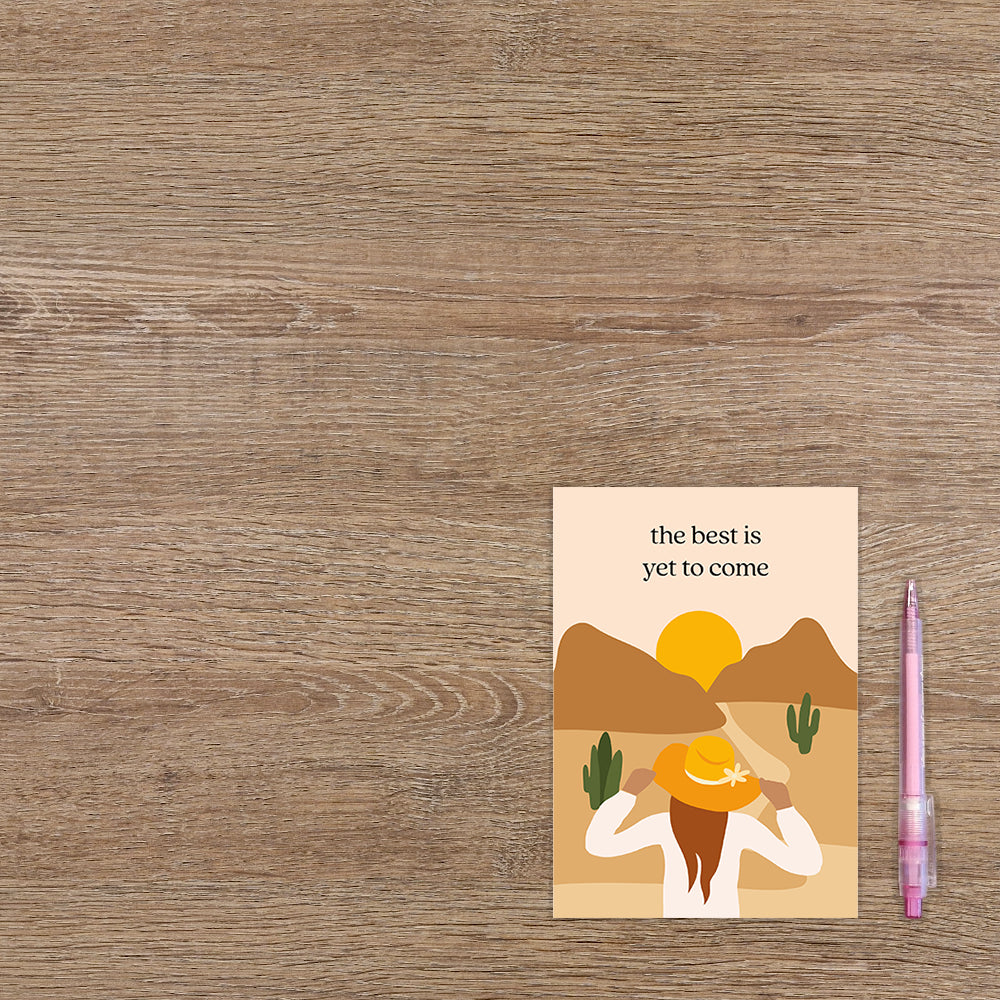 The best is yet to come