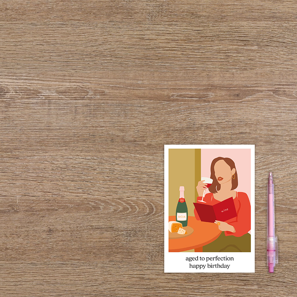 Aged to perfection happy birthday