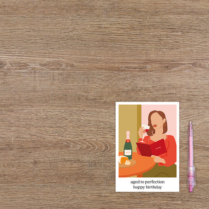 Aged to perfection happy birthday