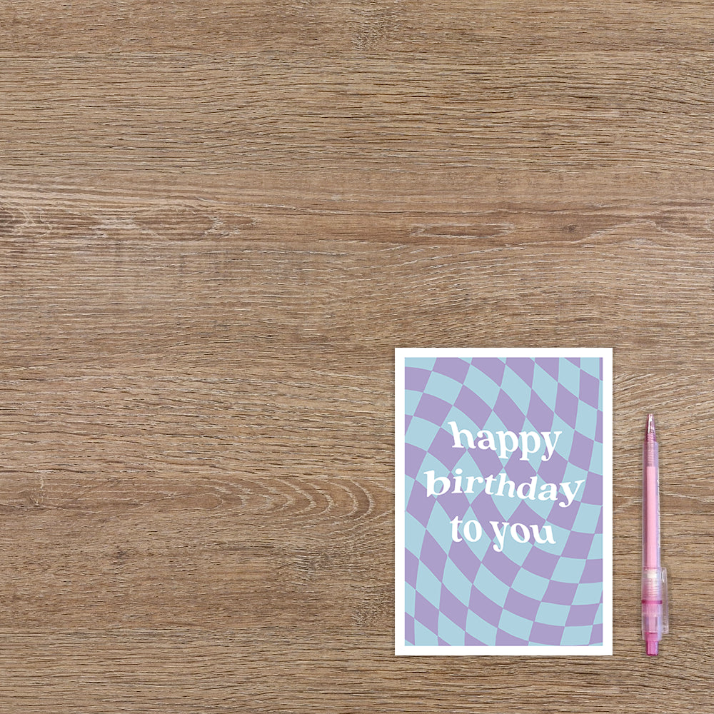 Happy birthday to you