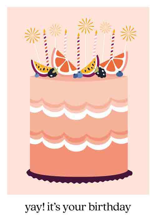 Yay! It's your birthday