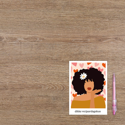 Dikke verjaardagskus