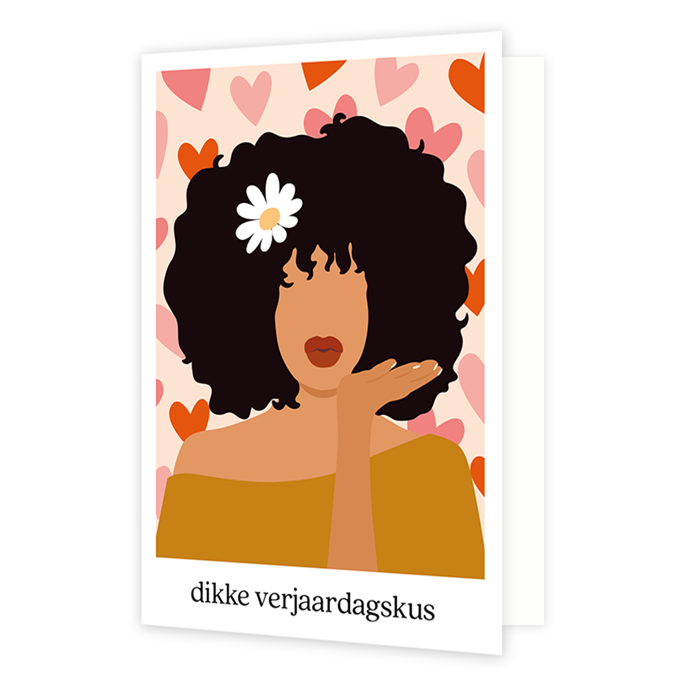 Dikke verjaardagskus