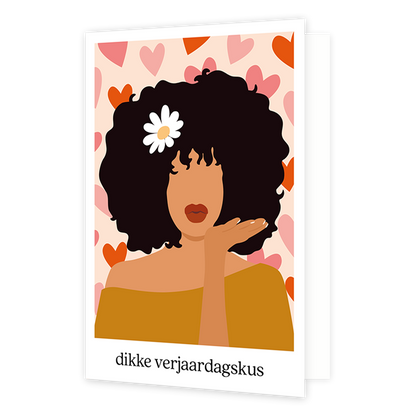 Dikke verjaardagskus