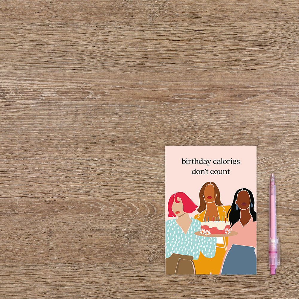 Birthday calories don't count