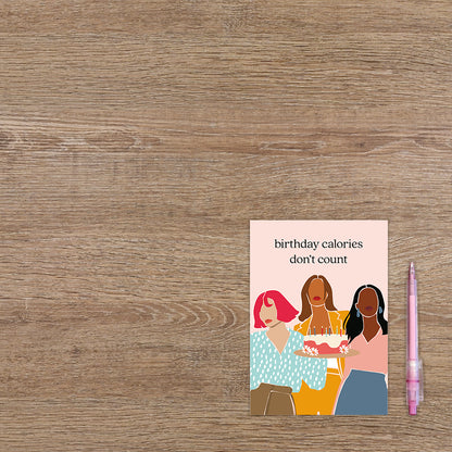 Birthday calories don't count