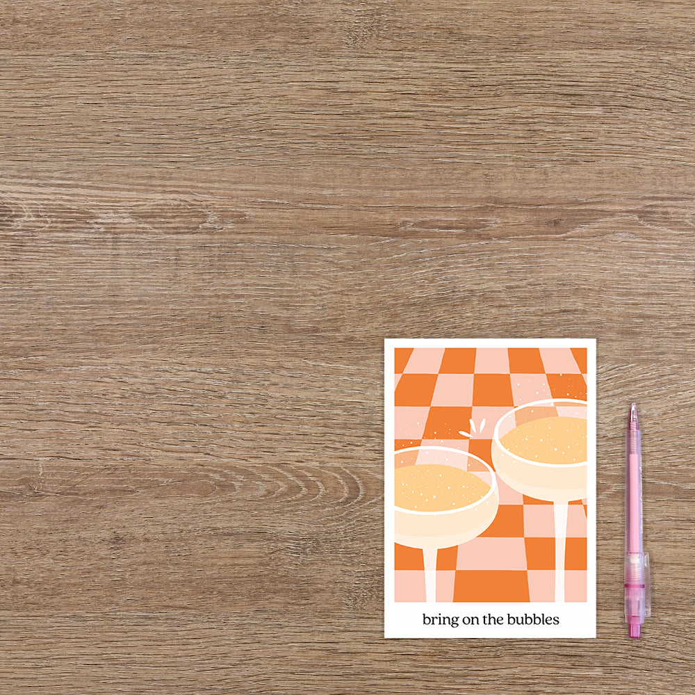 Bring on the bubbels