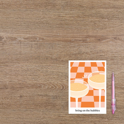 Bring on the bubbels