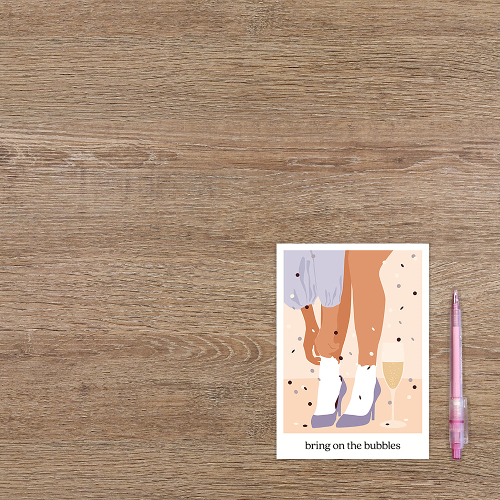 Bring on the bubbles