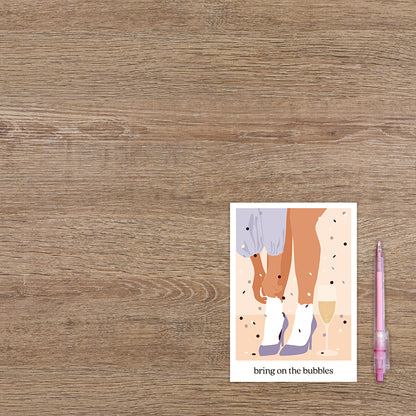 Bring on the bubbles