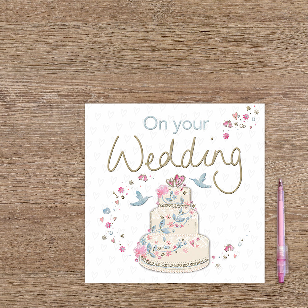 XL kaart - On your wedding