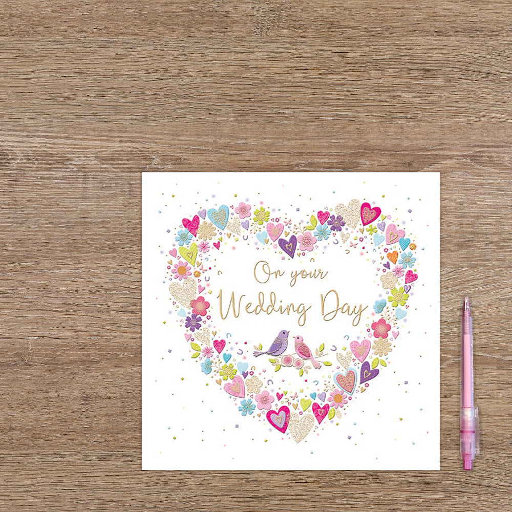 XL kaart - On your wedding day