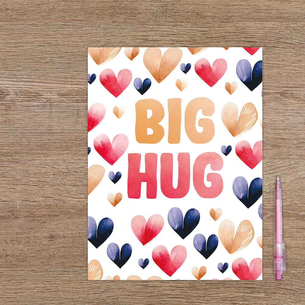 XL Kaart - Big hug