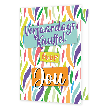 XL kaart - Verjaardagsknuffel