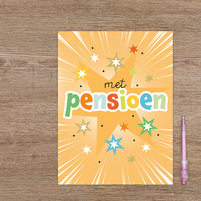 XL kaart - Met pensioen
