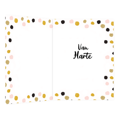 XL kaart - Gefeliciteerd