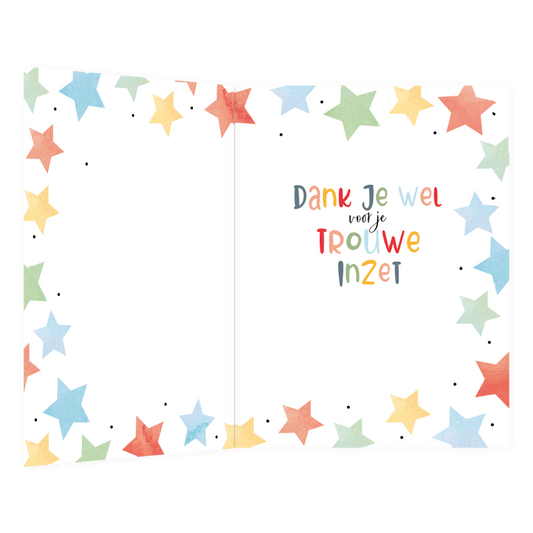 XL kaart - Werkjubileum