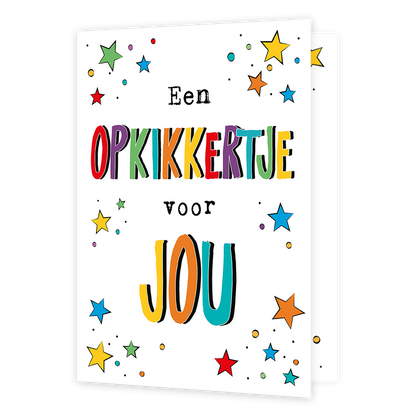 XL kaart - Een opkikkertje voor jou