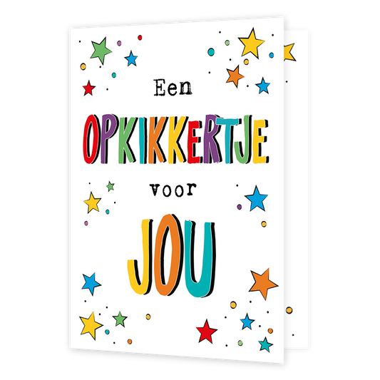 XL kaart - Een opkikkertje voor jou