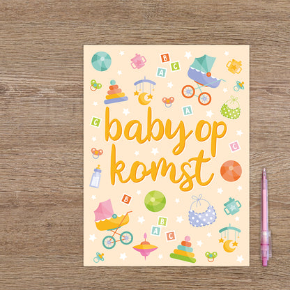 XL kaart - Baby op komst