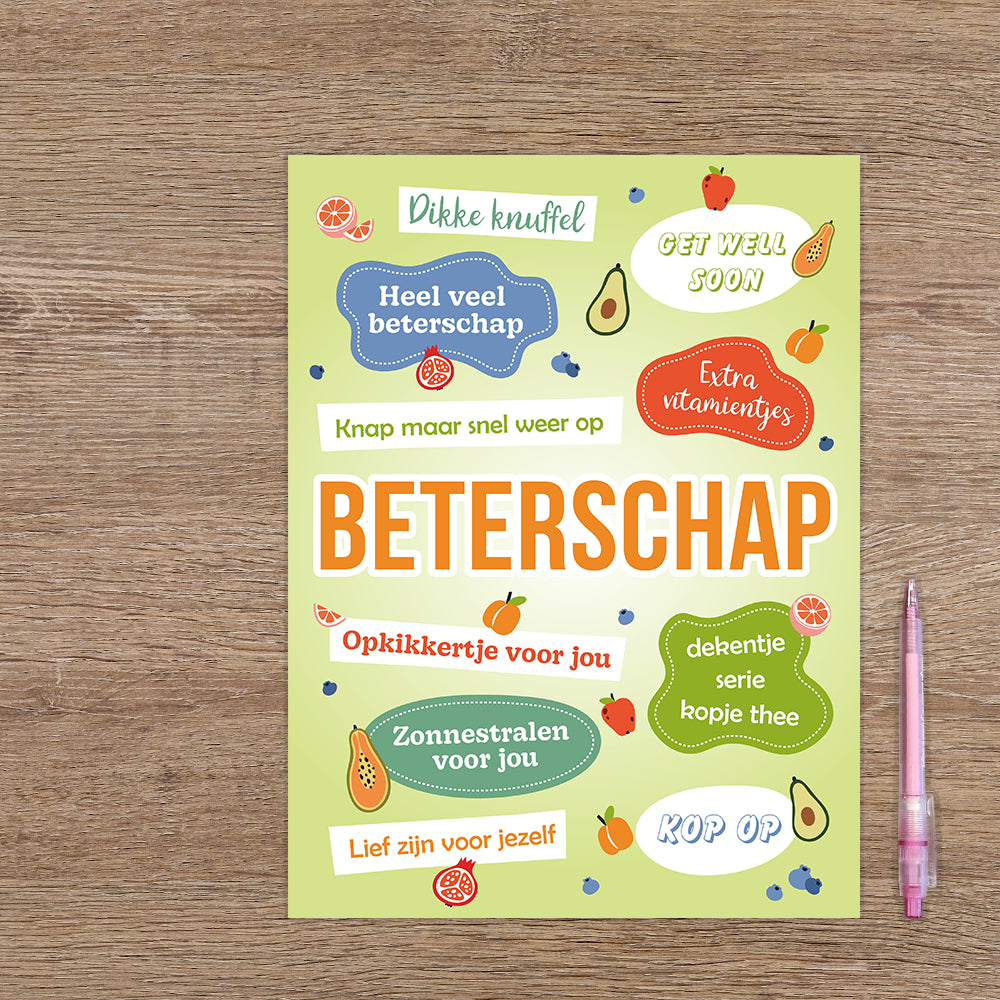 XL kaart - Beterschap