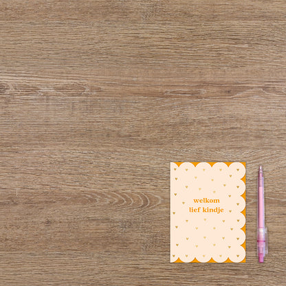 Welkom lief kindje