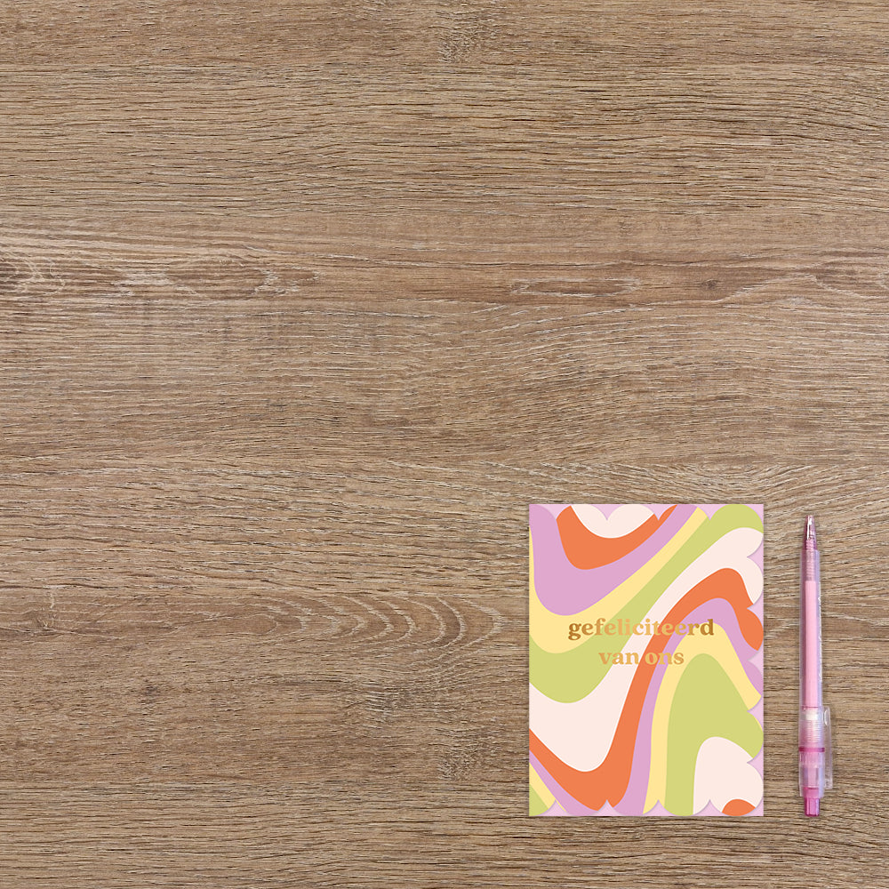 Gefeliciteerd van ons