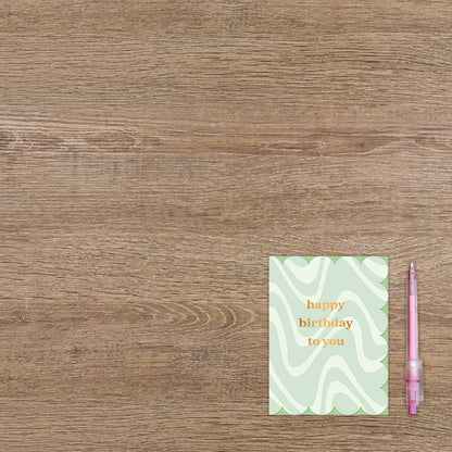 Happy birthday to you