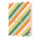 Yay! It's your birthday - Formaat: Standaard - Vorm: Staand - Verjaardagskaart - Op deze wenskaart staan lijnen in de kleuren wit, oranje, groen en blauw, met in het midden de tekst: "Yay! It's your birthday". - Snelwenskaart