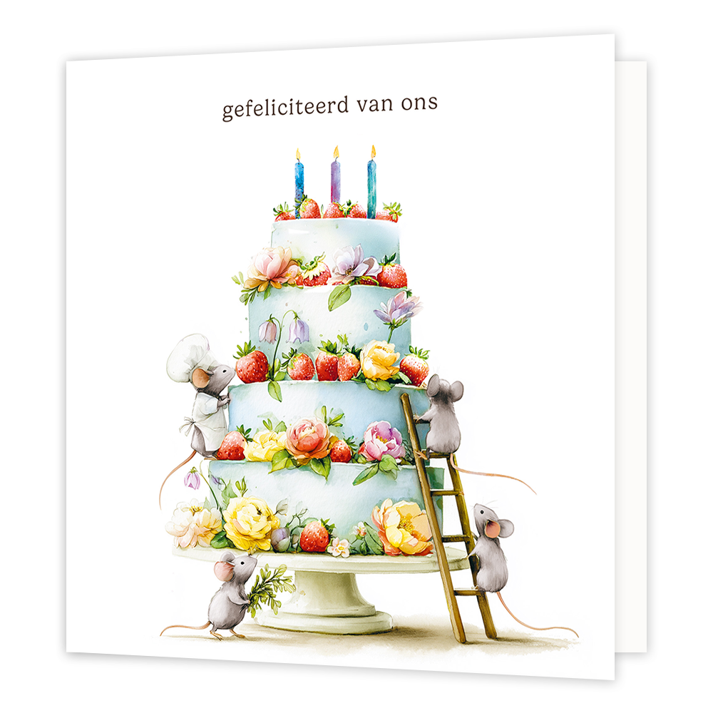 Gefeliciteerd van ons