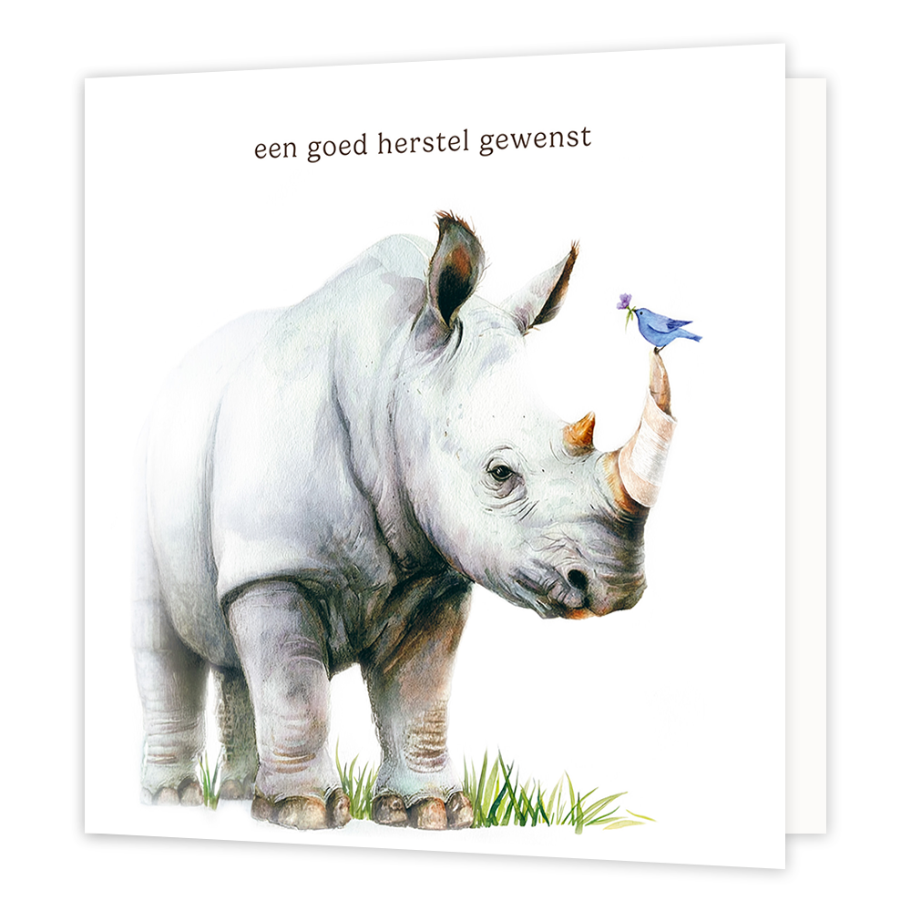 Een goed herstel gewenst