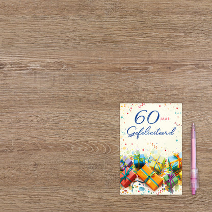60 jaar gefeliciteerd