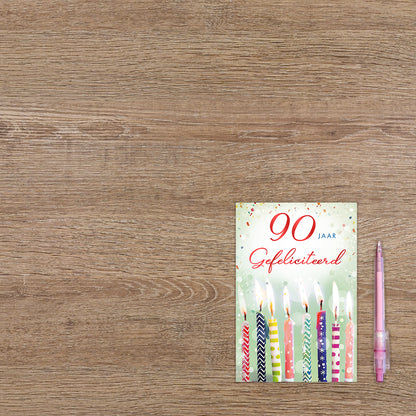 90 jaar gefeliciteerd