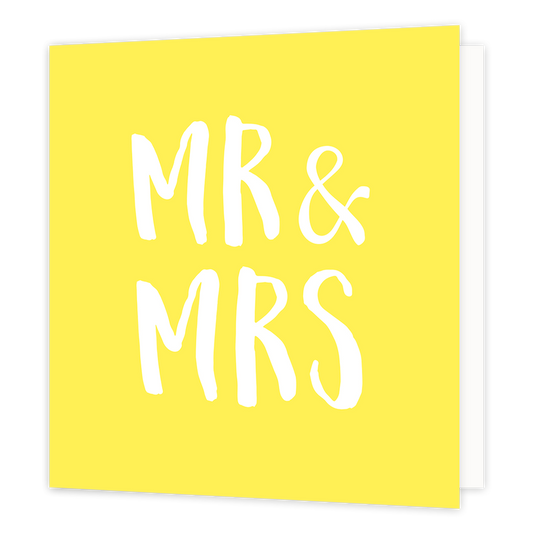 MR & MRS