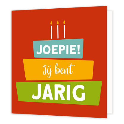 Joepie! Jij bent jarig