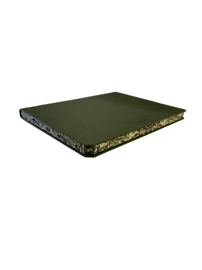 Notitieboek donker groen