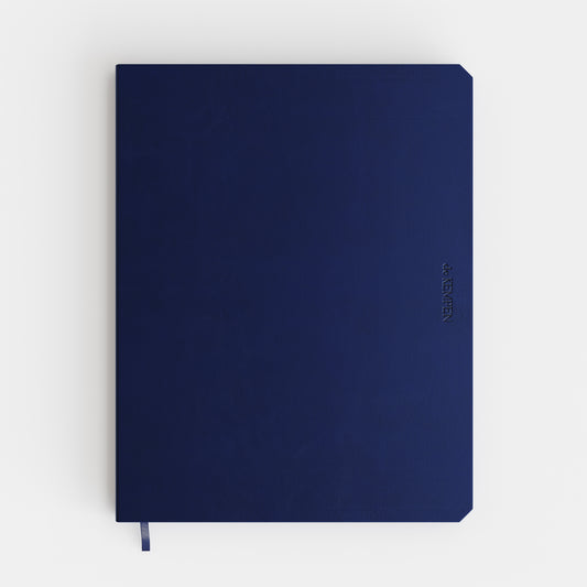 Notitieboek donker blauw