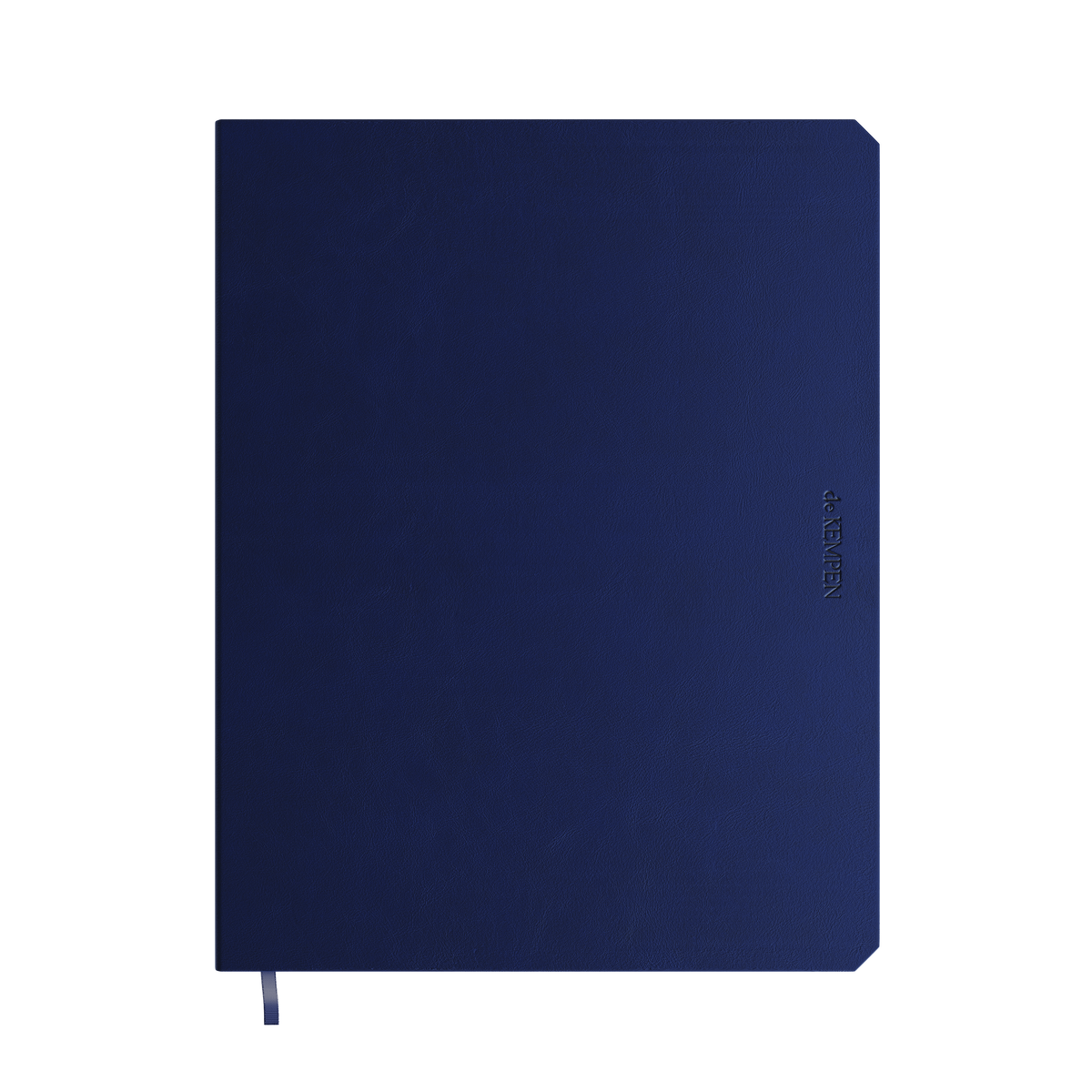 Notitieboek donker blauw - lijnen