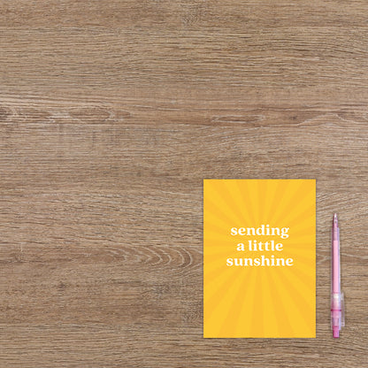 Sending a little sunshine