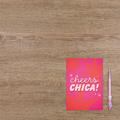 Cheers chica