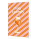 Holy aperoly - Formaat: Standaard - Vorm: Staand - Felicitatiekaart - Op deze wenskaart staat een Aperol Spritz met daarboven de tekst: "Holy aperoly". - Snelwenskaart