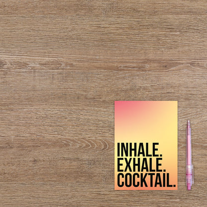 Inhale exhale cocktail