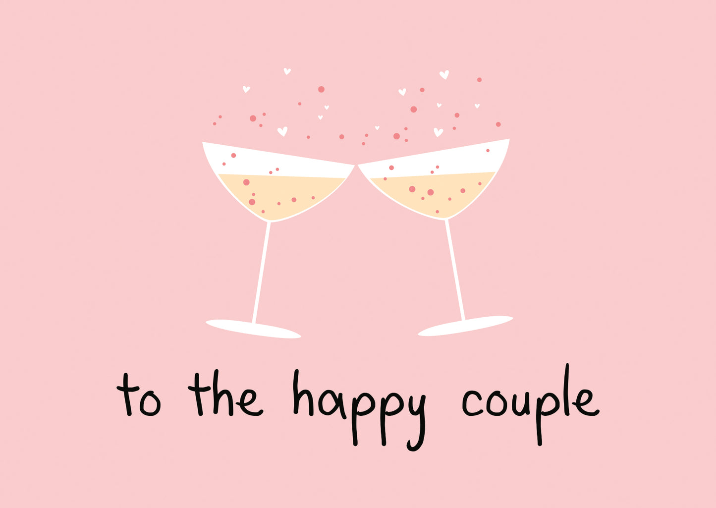 Postcard To the happy couple - 10 stuks