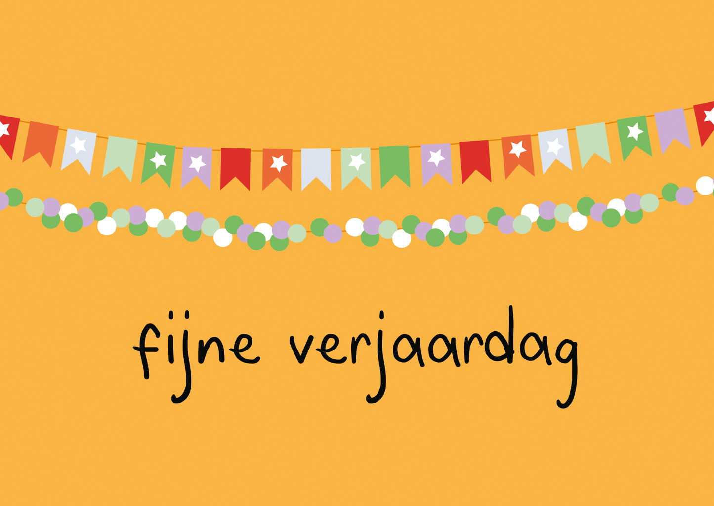 Postcard Fijne verjaardag - 10 stuks