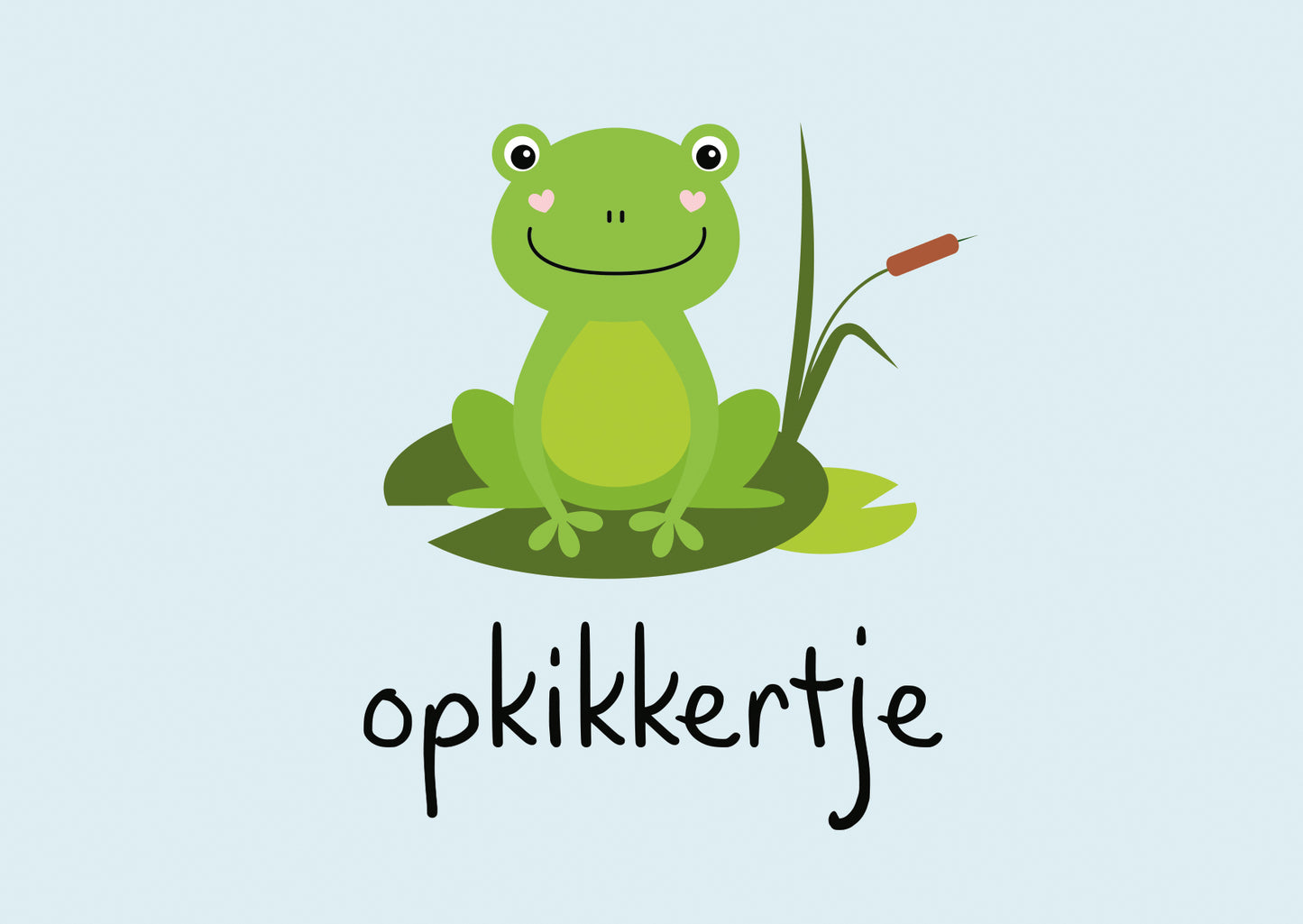 Postcard Opkikkertje - 10 stuks