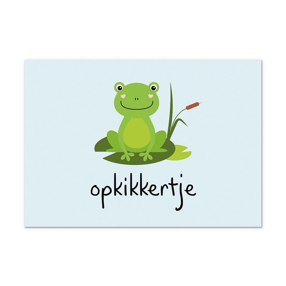 Postcard Opkikkertje - 10 stuks