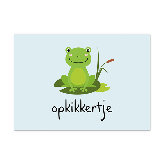 Postcard Opkikkertje - 10 stuks